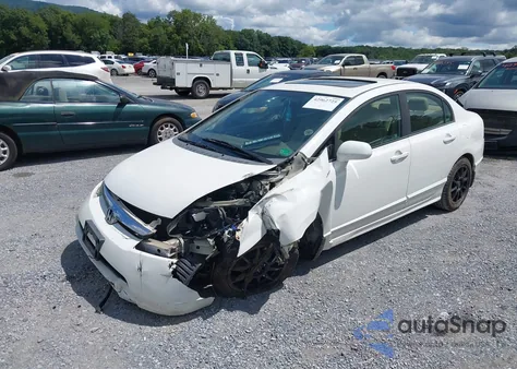 2008 Honda Civic Ex from USA, damaged, VIN 1HGFA16808L098680